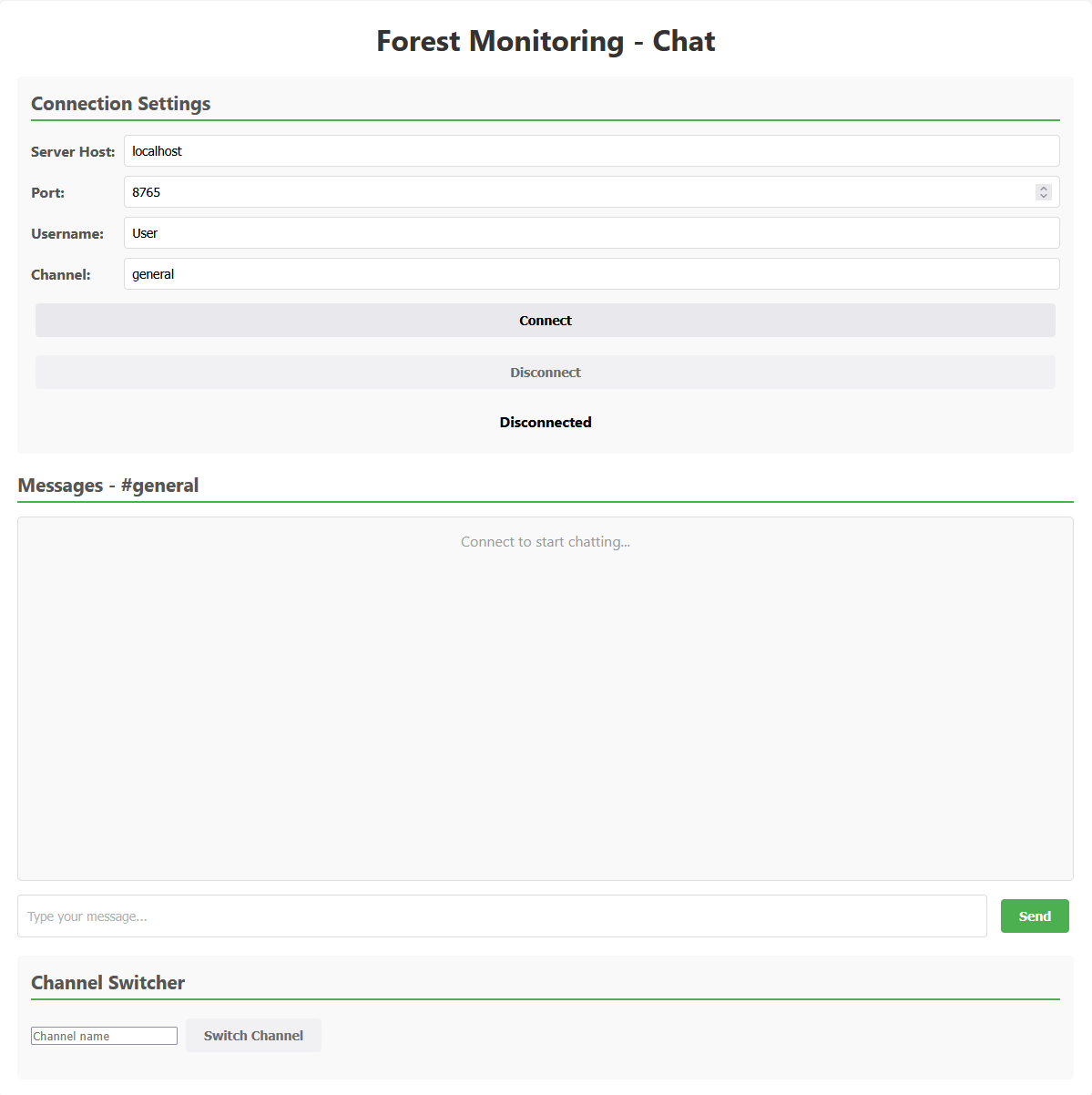 MQTT Forest Monitoring System - 2